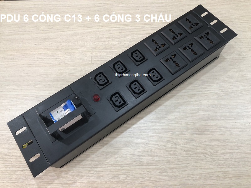 PDU 12 cổng đa năng Newrack PDU-12DN-N-AT32